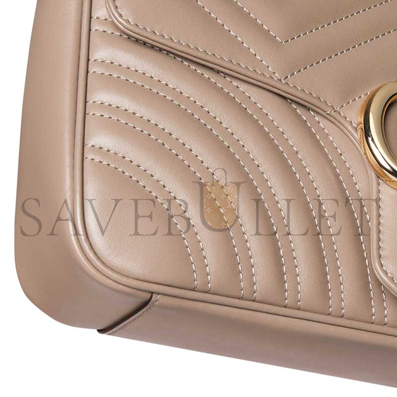 GUCCI MARMONT SMALL MATELASSE SHOULDER BAG 443497 (26*15*7cm)